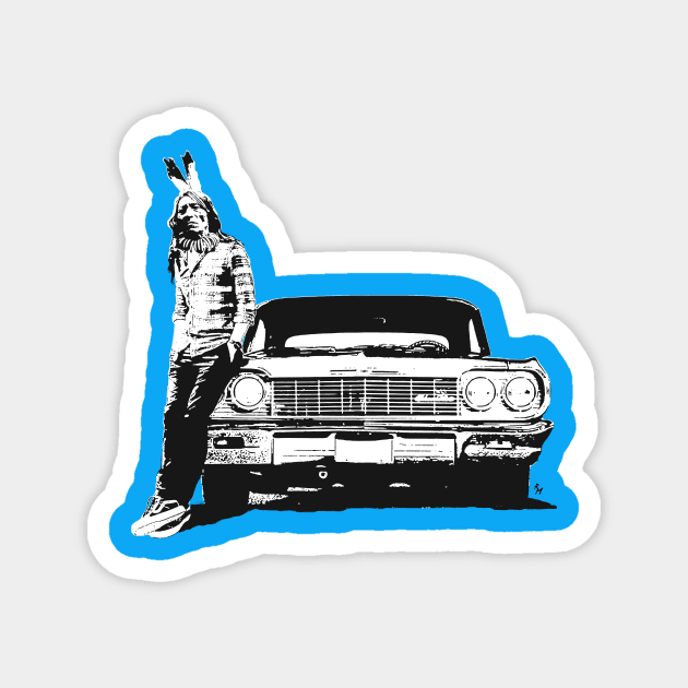 My Ride Magnet by MartinezArtDesign