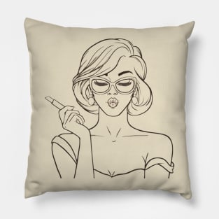 Fashion lady Pillow