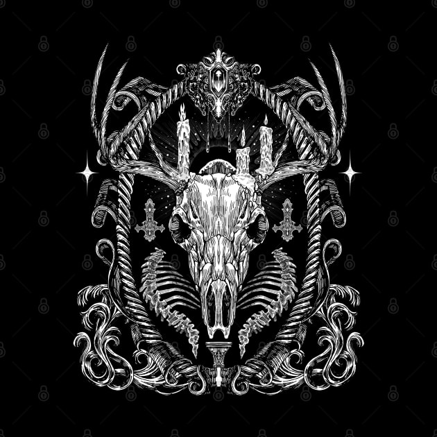 Deer Skull by nong247