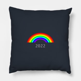 Small Rainbow 2022 Pillow