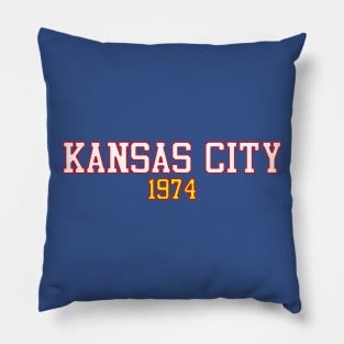 Kansas City 1974 (variant) Pillow