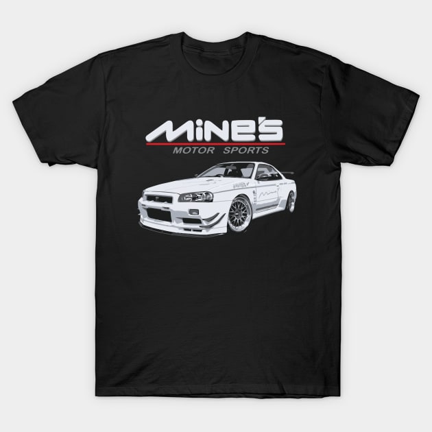 Hunors Sportswear & Company Skyline R 34 Nissan Printed Sweatshirt