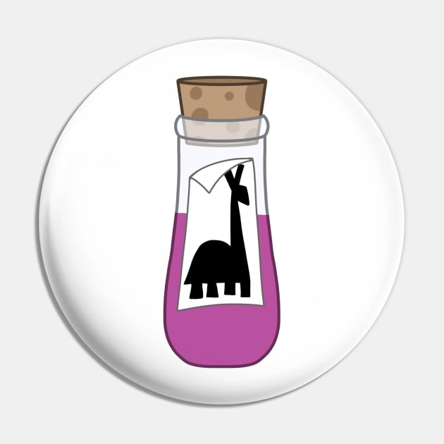 Llama Potion Pin by froggos