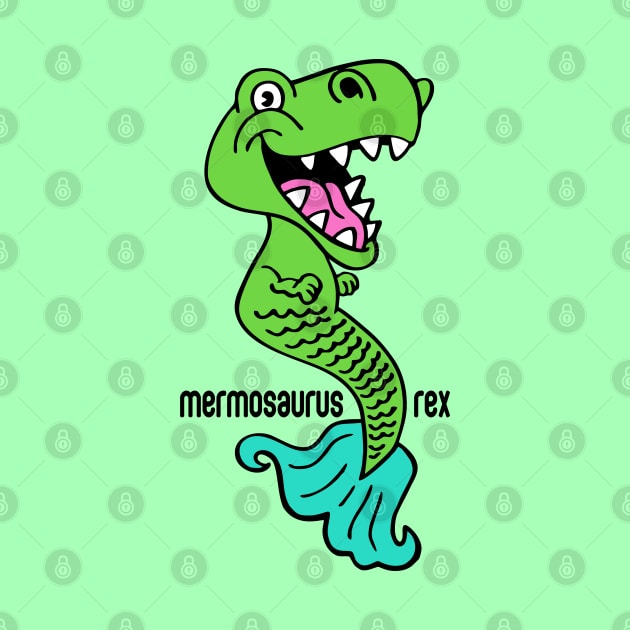 Mermosaurus Rex by DavesTees