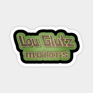 Lou Glutz Motors 3D (Family Truckster Pattern) Magnet