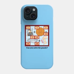 CLASSIC CONCENTRATION - Can you solve this puzzle? Phone Case