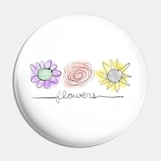 Flowers Pin