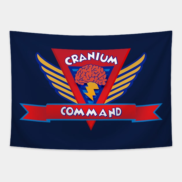 Cranium Command Tapestry by fashionsforfans