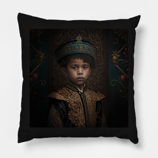 Living Dolls of Ambiguous Royal Descent Pillow