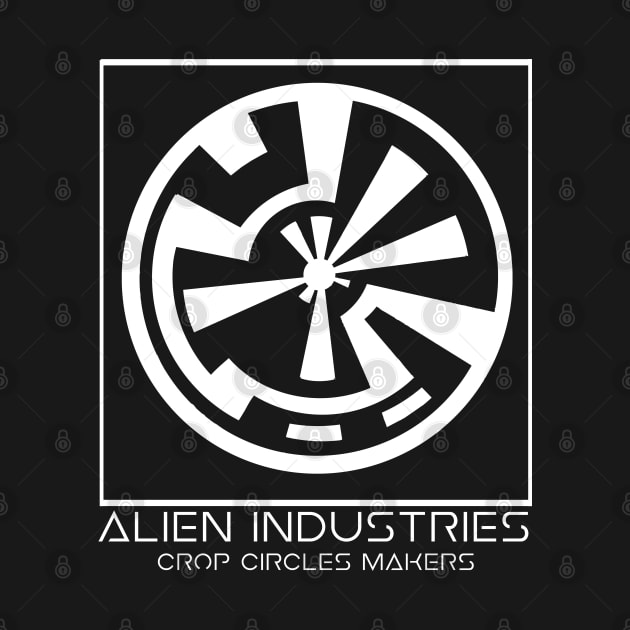 Alien Industries; Crop Circles Makers 004 by Meca-artwork