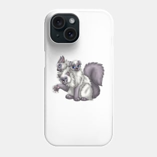 CerPURRus: Lilac Point Phone Case