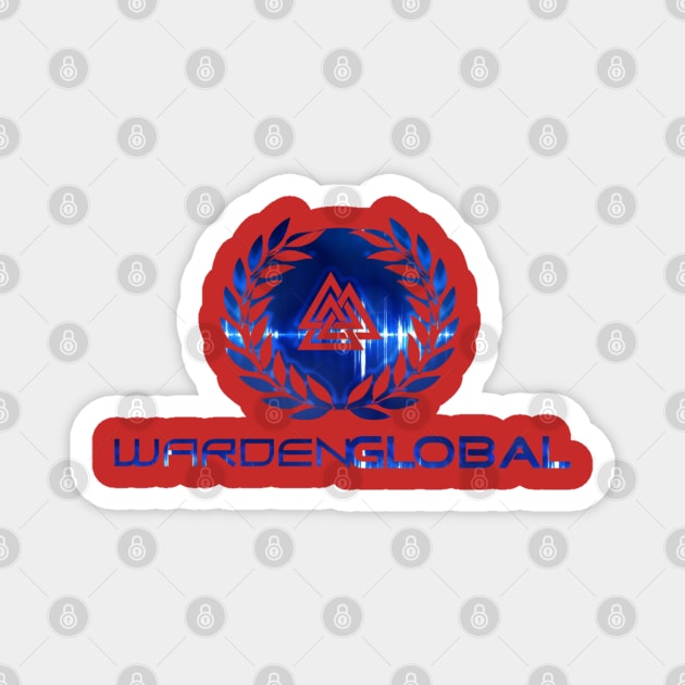 Warden Global Logo Magnet by Viktor