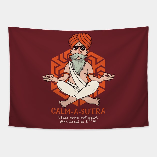 Peace of Mind Tapestry by Hamster Design