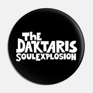 Soul Explosion: Tribute Design for The Daktaris, Pioneers of Funk and Afrobeat Pin