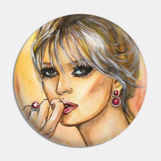 Kate Moss Pin