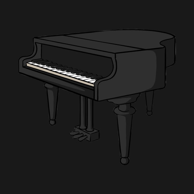 Piano by fromherotozero