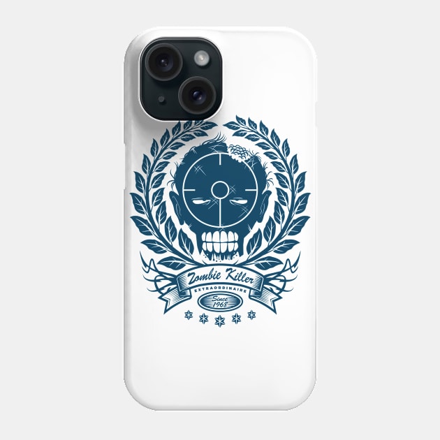 Zombie Killer Phone Case by heavyhand