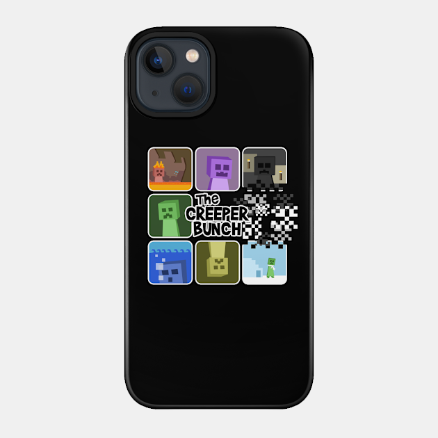 The Creeper Bunch - Minecraft - Phone Case