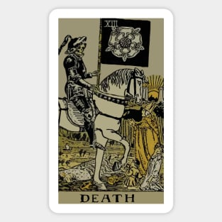 13 DEATH Tarot Card Stickers, Grim Reaper Stickers [SALE]