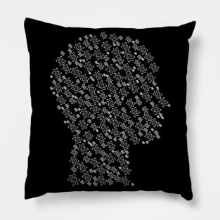 Nerd head Pillow