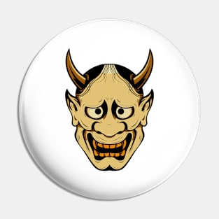 japanese devil mask Pin