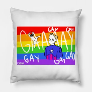 gotta love those gays Pillow