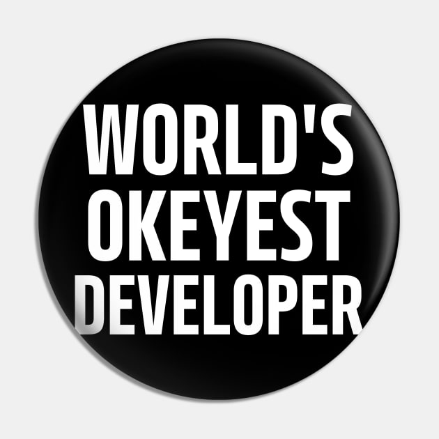 world's okeyest developer Pin by mdr design