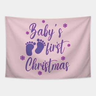 Baby’s first Christmas Tapestry