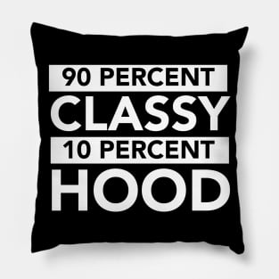 90 Classy 10 Percent Hood Pillow