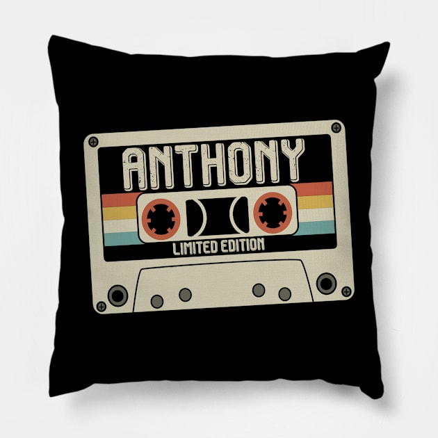 Anthony - Limited Edition - Vintage Style Pillow by Debbie Art