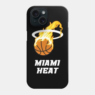 miami heat basketball Phone Case