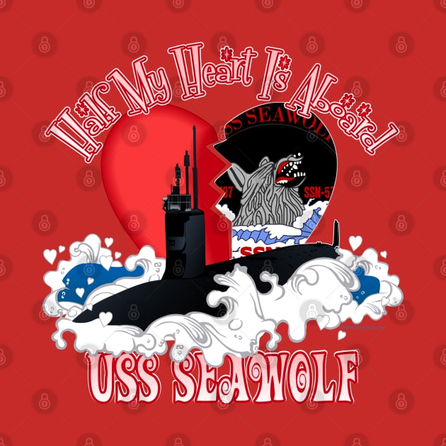 Half My Heart - USS Seawolf by MilitaryVetShop