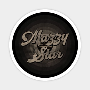 Mazzy First Name Retro Tape Pattern Vintage Styles Magnet