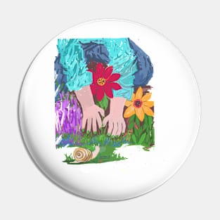 Green Fingers Pin