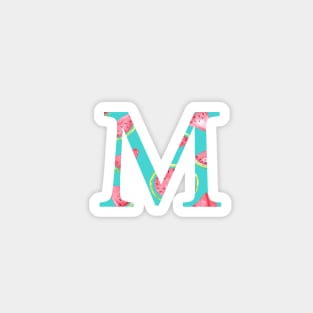 Mu Watermelon Letter Magnet