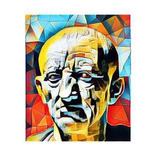 Cato the Elder Abstract Portrait | Cato the Elder Artwork 2 T-Shirt