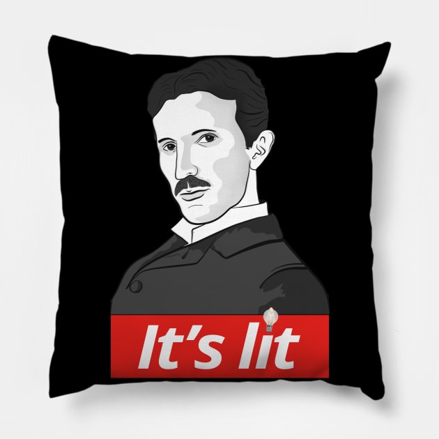 It's lit Pillow by LanaBanana