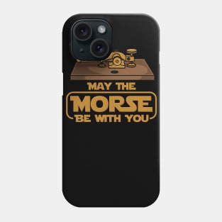 May The Morse Be With You Phone Case