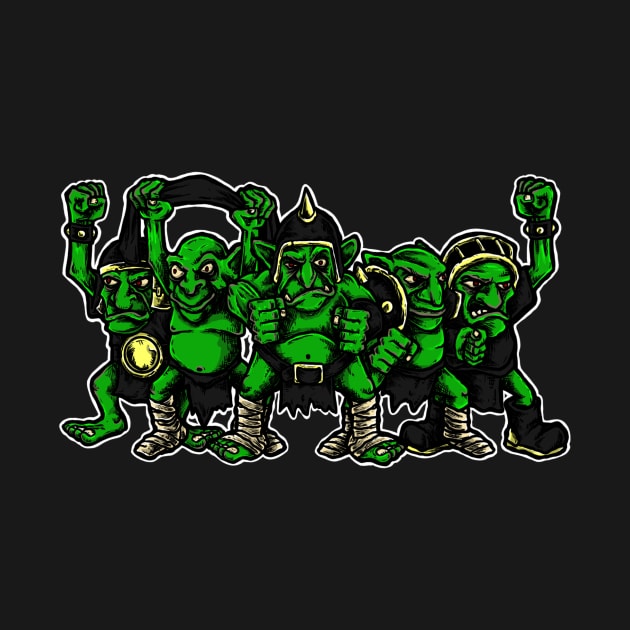 Fantasy Football Goblin Team - Transparent by Spevna