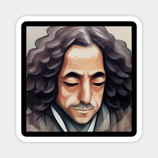 Baruch Spinoza | Anime Style | Portrait Magnet