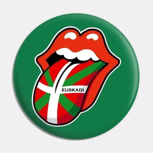 Ikurriña flag Basque country Spain Pin