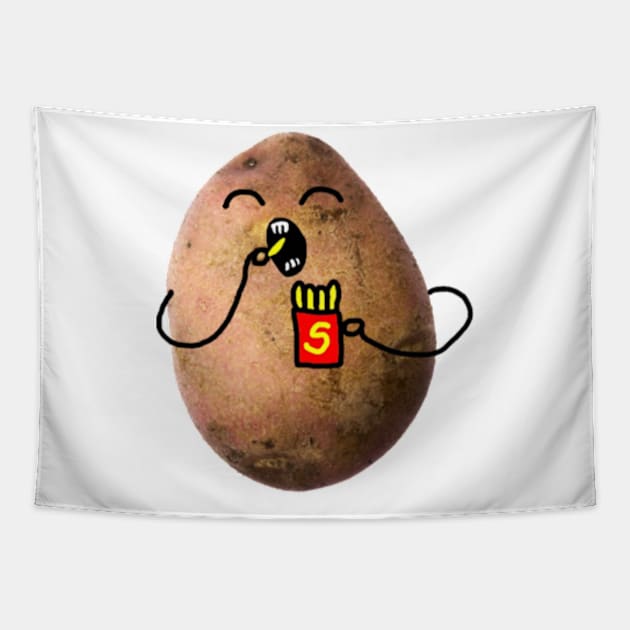 Potato Tapestry by Ruyble