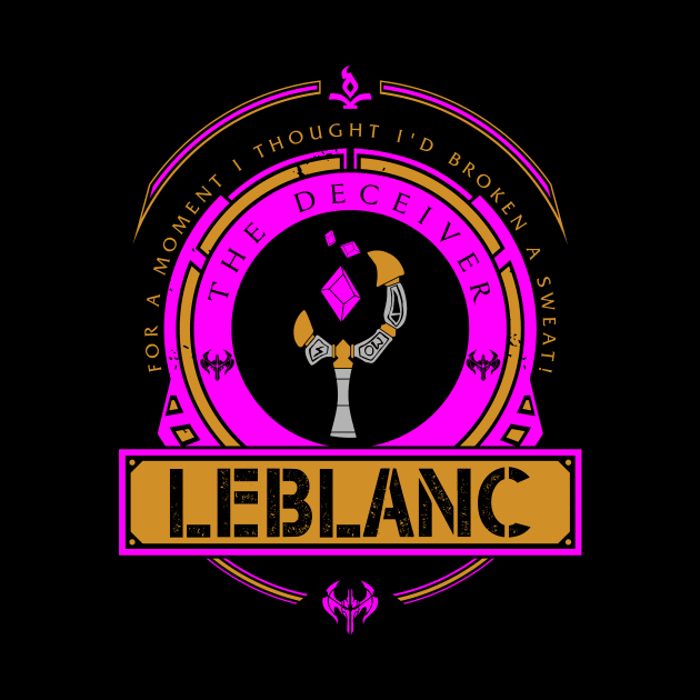 LEBLANC - LIMITED EDITION by DaniLifestyle