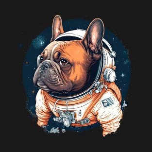 French Bulldog Astronaut T-Shirt