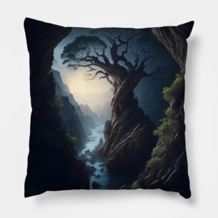 Mystic Luminous Enigma Pillow