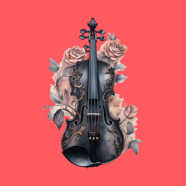 Blooming Violin by OspreyElliottDesigns