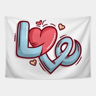 Valentine Day ! Love Word Tapestry