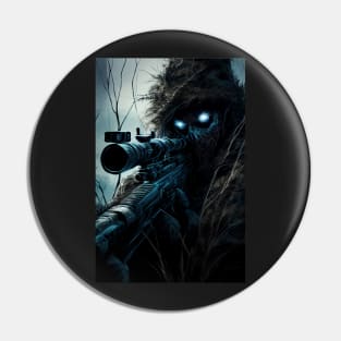 Ghostly Sniper Pin