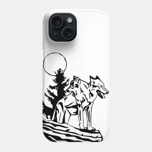 Two-headed Wolf Phone Case