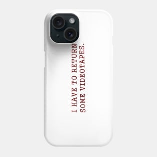 Horror - Videotapes Phone Case